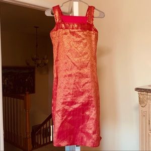 Pink and Gold Shalwar Kameez - DONATING ASAP